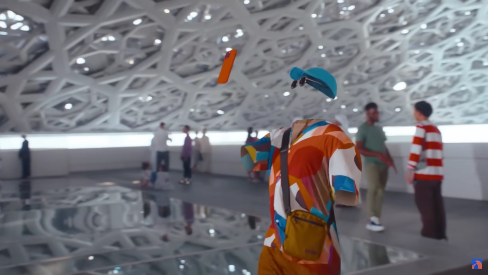 زمستان بهاری در ابوظبی + ویدیو