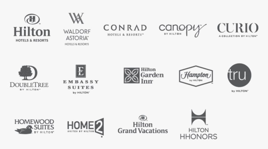 زیرمجموعه های هتل های هیلتون