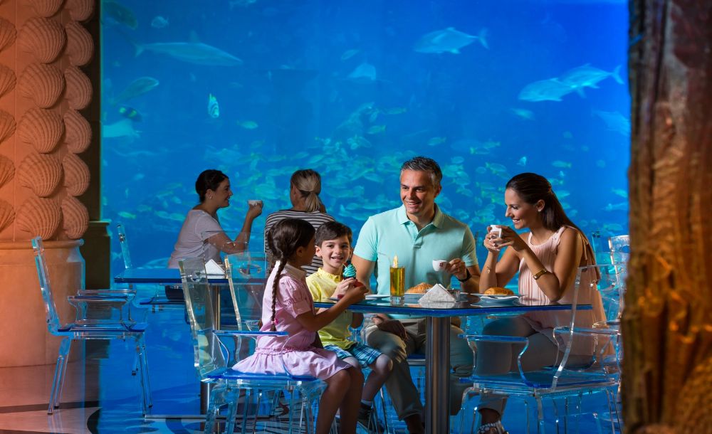 کافه های هتل آتلانتیس پالم دبی