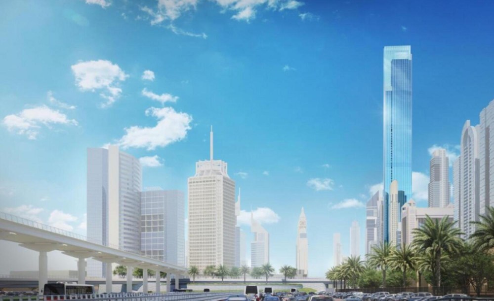 برج عزیزی؛ دومین برج بلند جهان