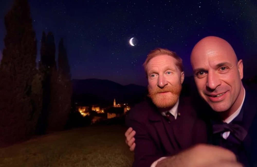 سلفی با هوش مصنوعی - سفر در زمان