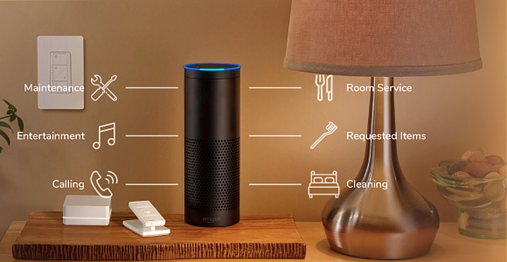 دستیار صوتی در هتل