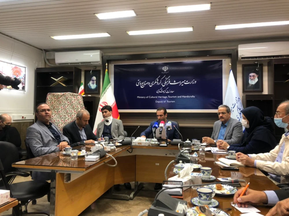 مراسم رونمایی پوستر هفته گردشگری