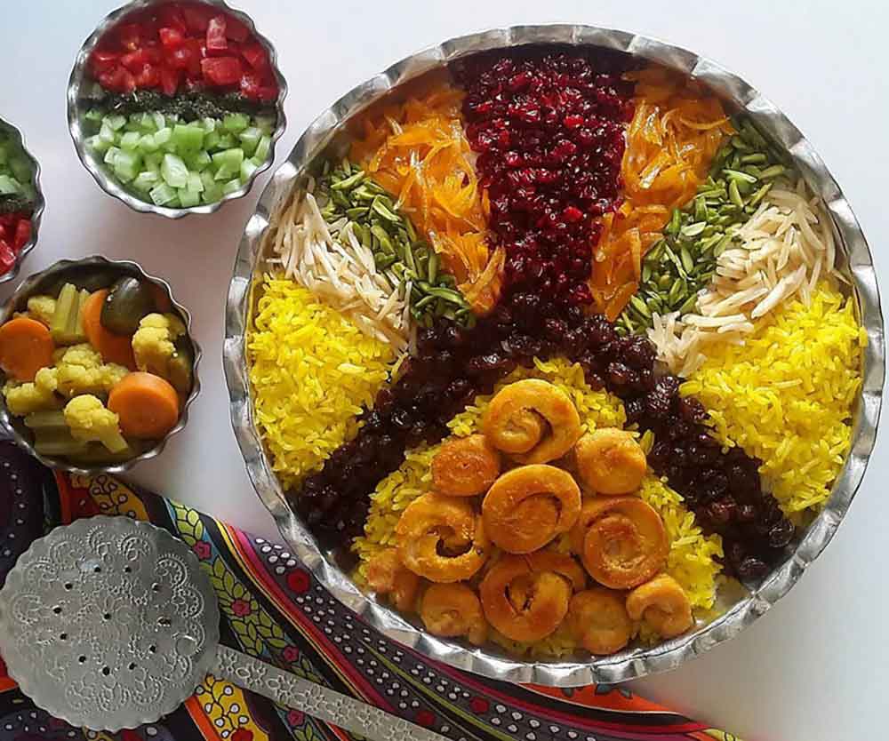 شیراز به چه چیزی معروف است- مرصع پلو