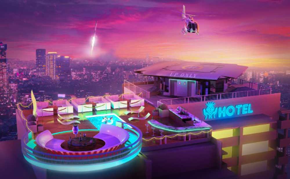 متاورس در هتل