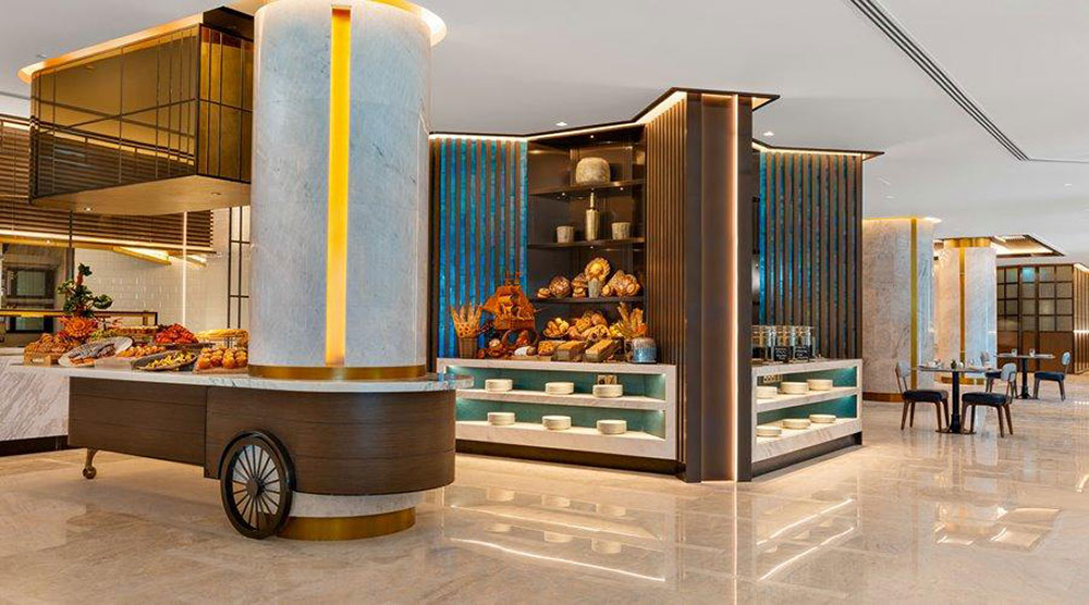 رستوران های هتل تاج دبی