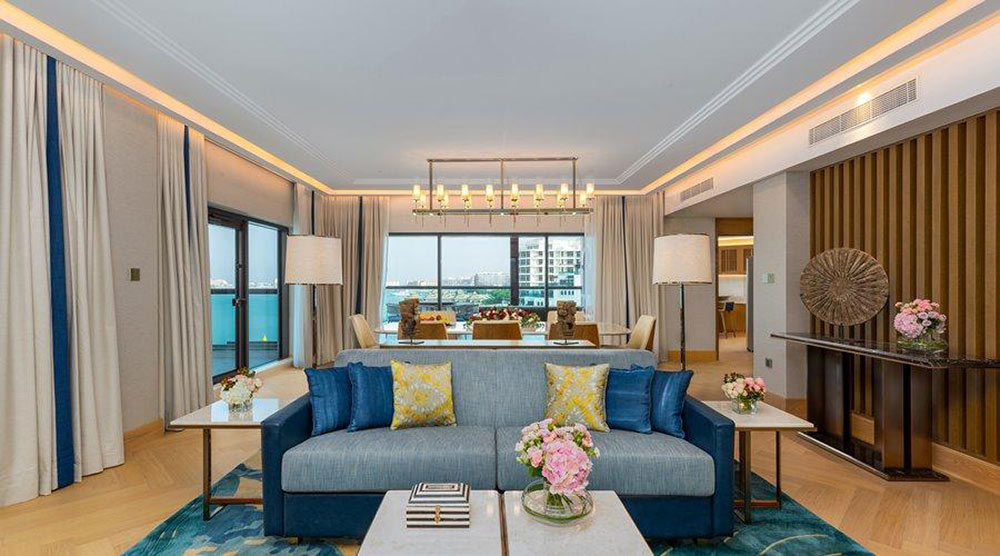 اتاق های هتل تاج دبی