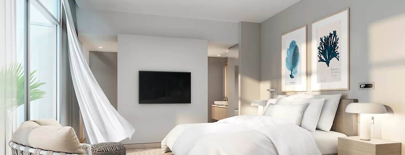 اتاق دلوکس کینگ ساحل و استخر با چشم‌انداز دریا