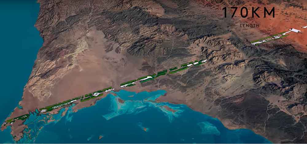 شهر لاین عربستان چیست؟