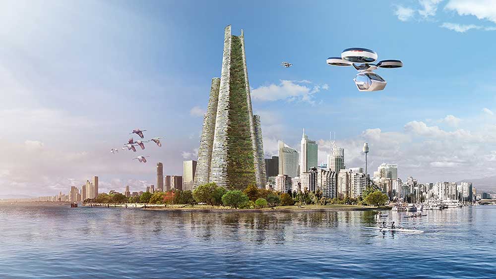 تاریخچه شهر‌های عمودی