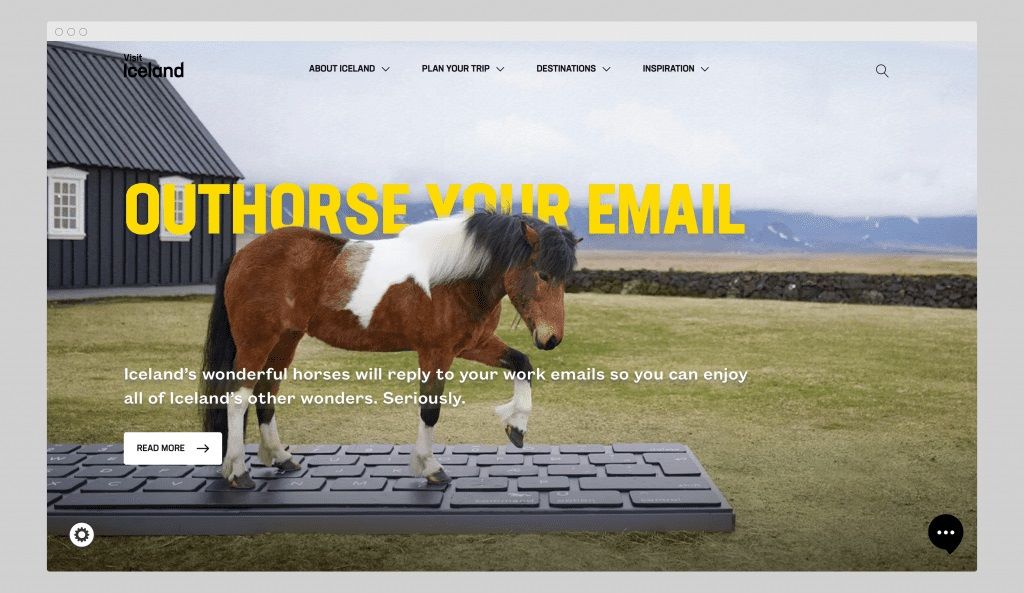 اهمیت طراحی وب سایت گردشگری-وبسایت Visit Iceland